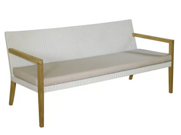 FIJI - 3 seater synthetic fibre garden sofa by Il Giardino di Legno - view 3